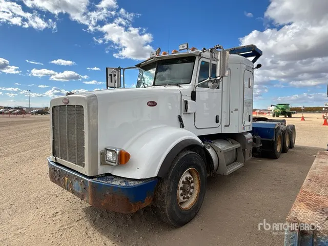 2012 Peterbilt 367 8x6 Tri/A Sleeper Truck Tractor (Inoperable)