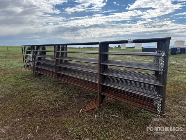 Quantity of (11) 5 ft x 24 ft Livestock Panel (Unused)