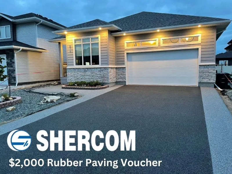 $2,000 Rubber Paving Voucher from Shercom, Saskatoon
