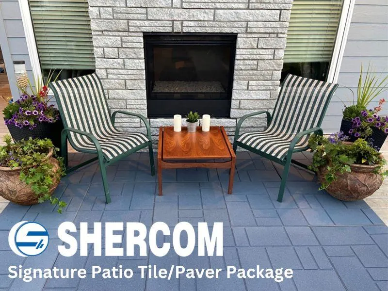 Signature Patio Tile/Paver Package from Shercom, Saskatoon (Retail Value $500)
