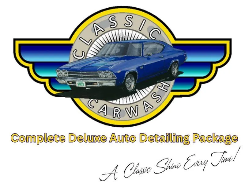 Deluxe Auto Detailing Package from Classic Carwash, Saskatoon (Retail Value $295)