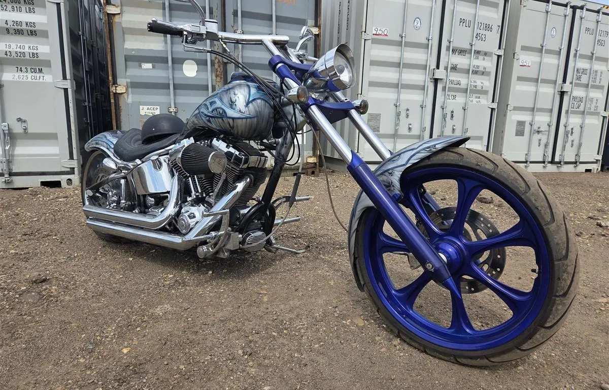 Custom Harley Davidson Motorcycle