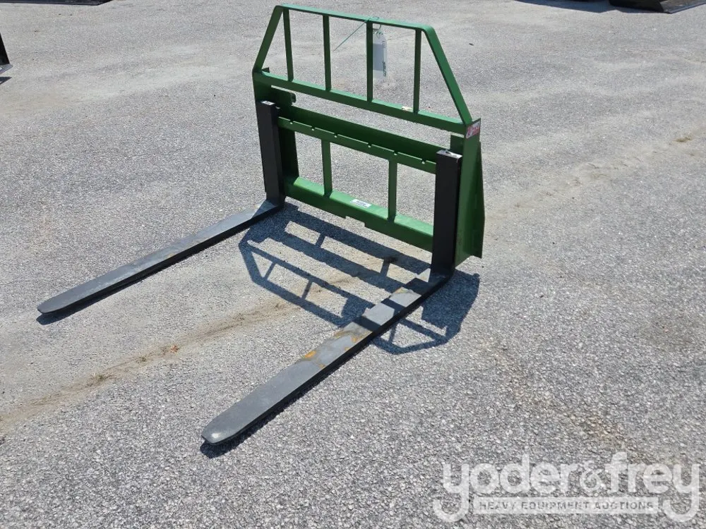 Unused Kivel 48" Pallet Fork to suit John Deere