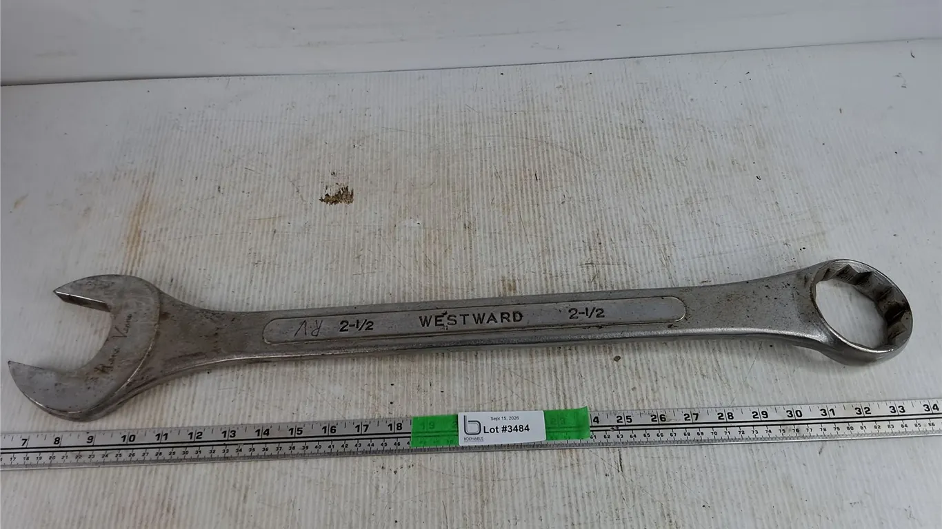 Westward 2 1/2 Combo Wrench