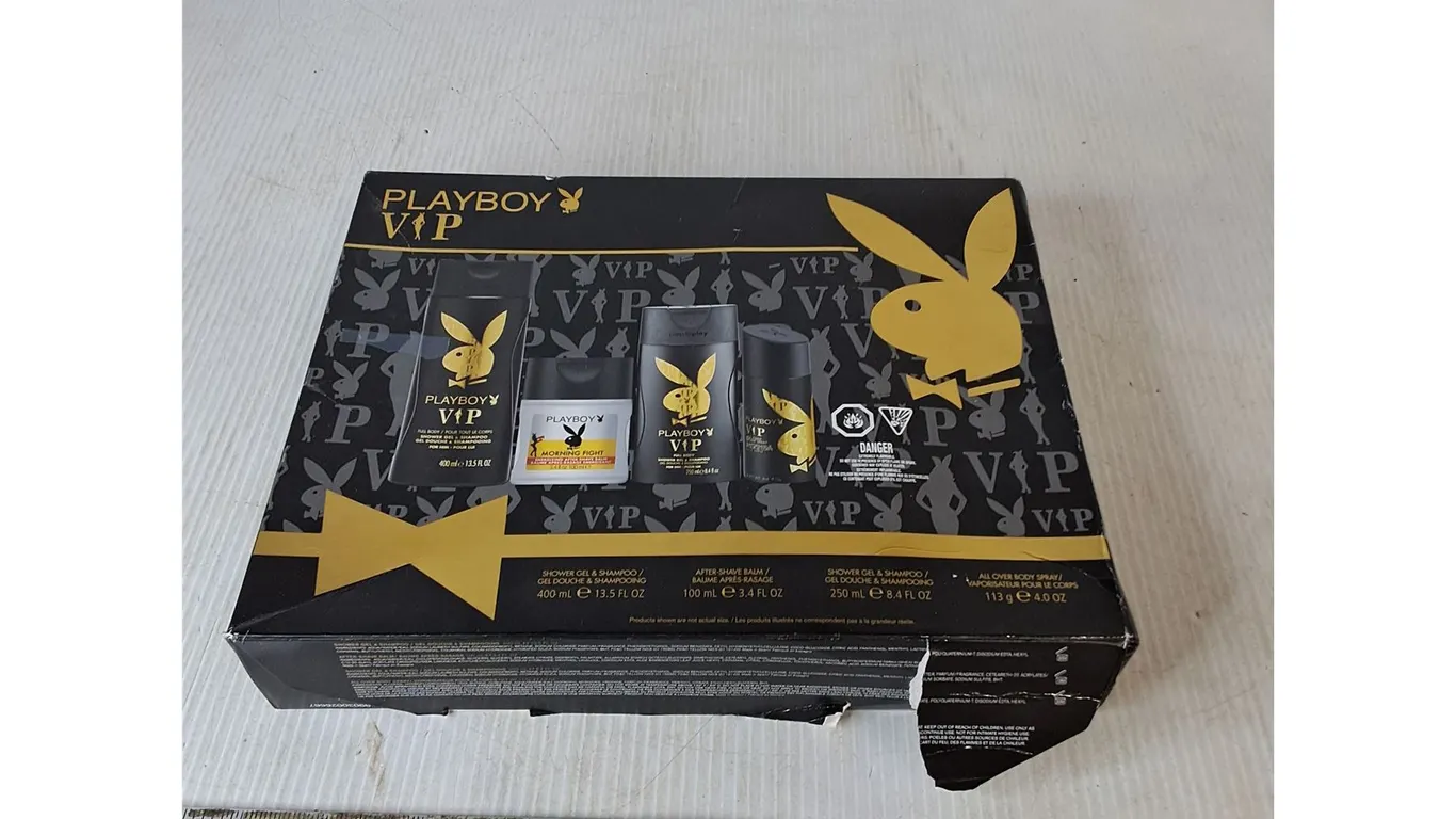 Playboy VIP Mens Shower Set (NIB)
