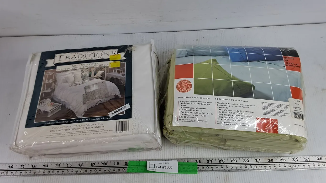 King Duvet Cover & Queen Sheet Set