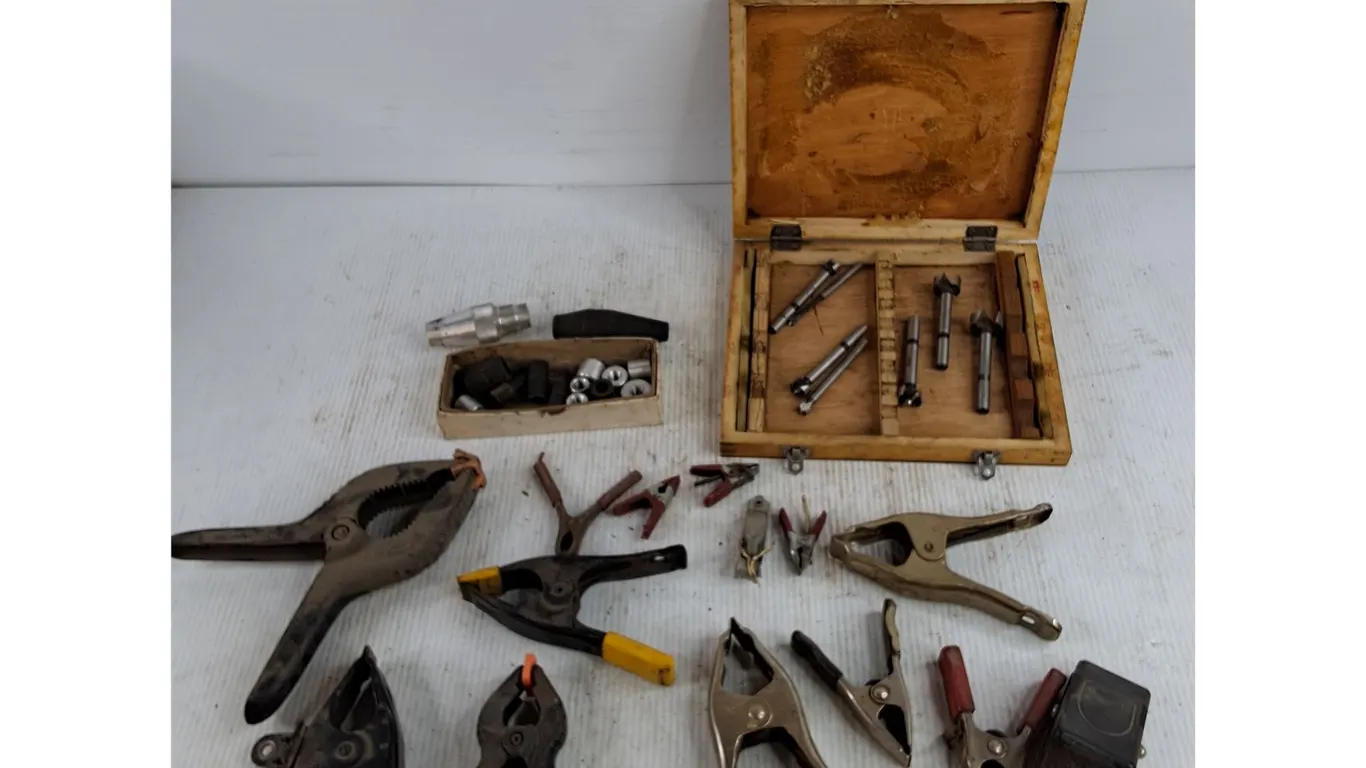 Clamps, Deming Drills & Misc