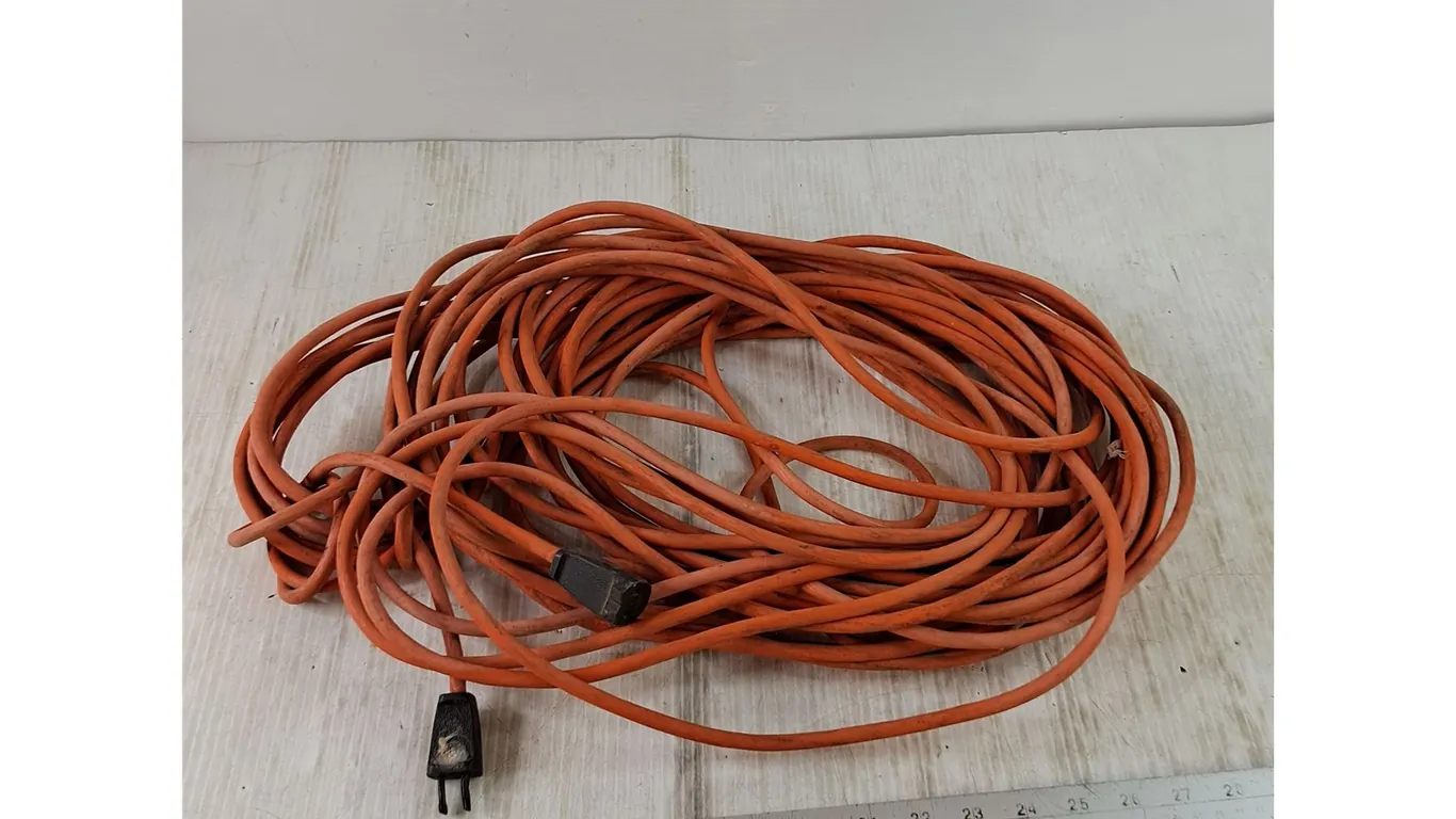 Red/Orange Extension Cord Untested As-Is