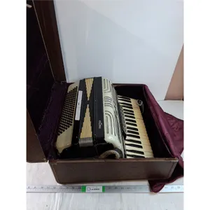 Vintage Silvertone Piano Accordion-as is