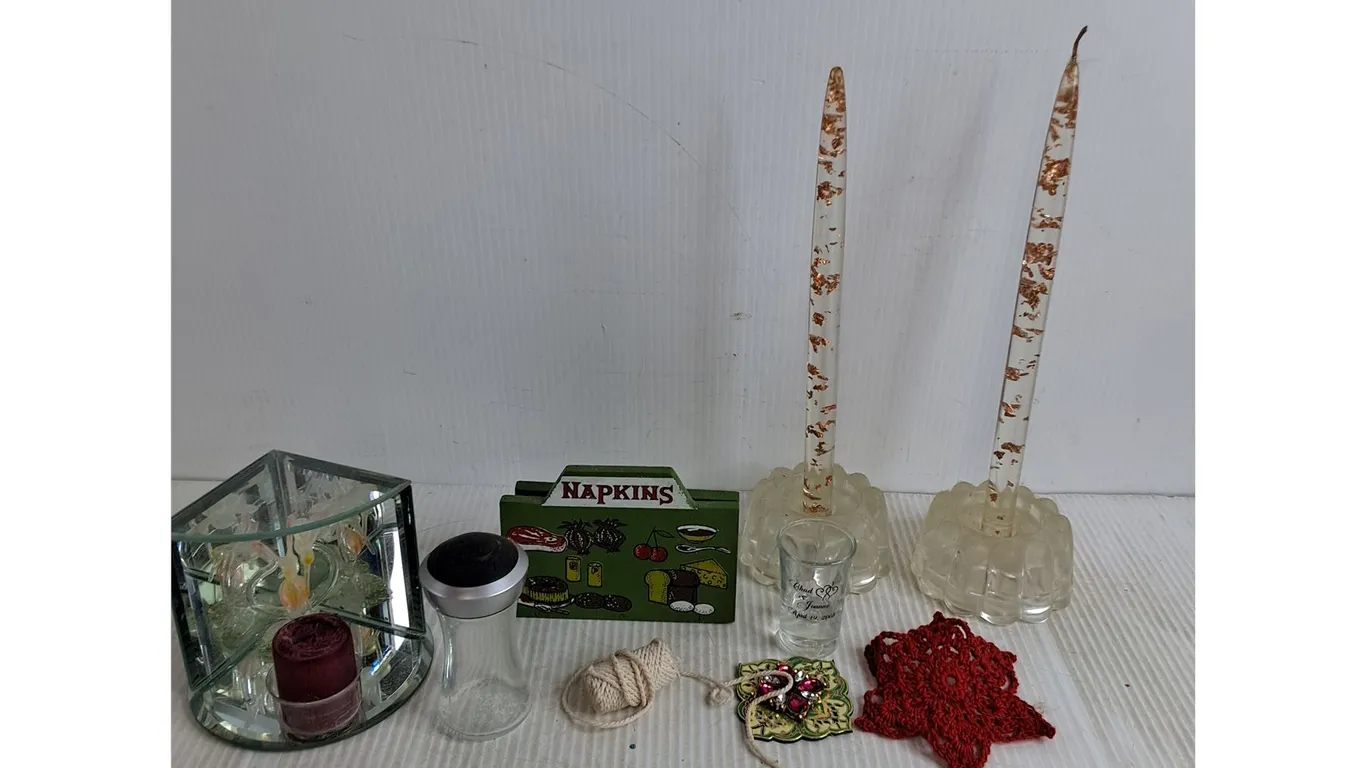 Candles, Napkin Holder, Decorative Candle Holder, Misc