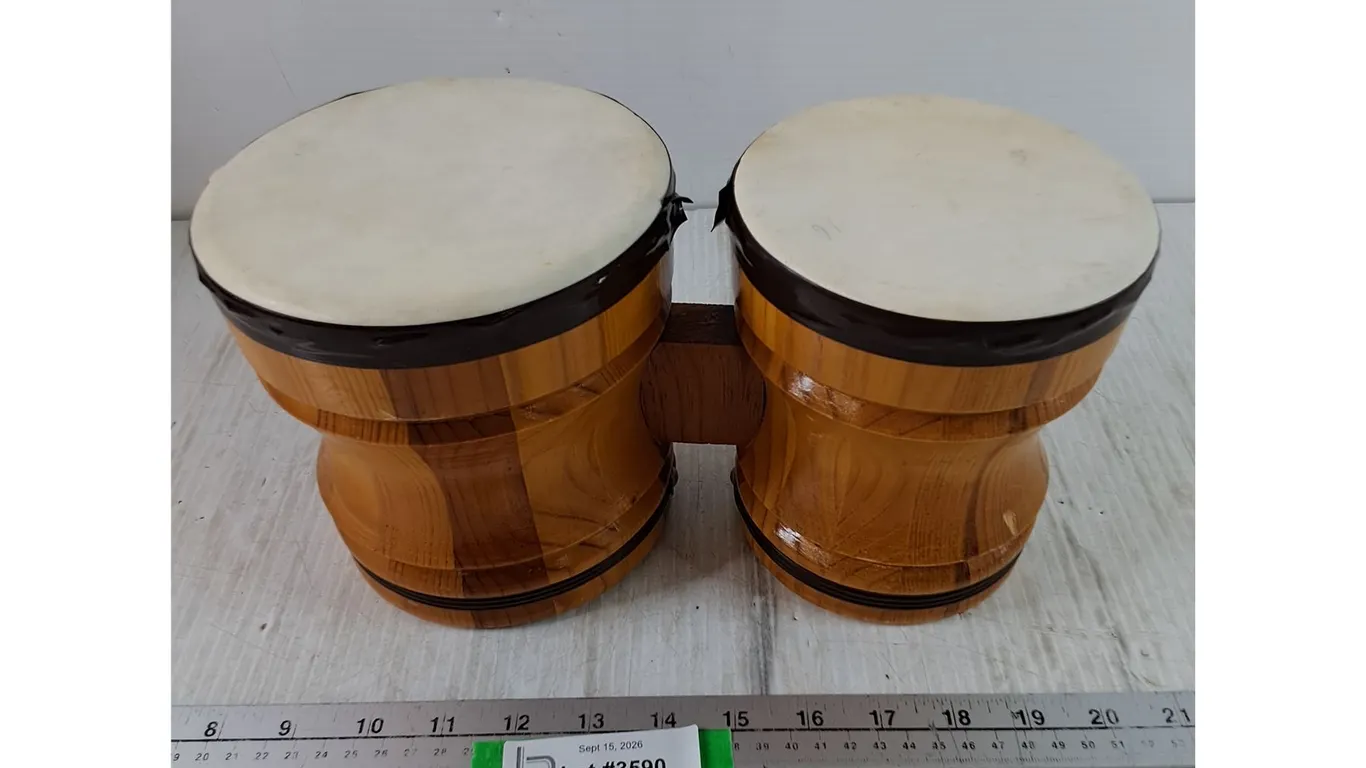 Bongo Drum 6 1/4" and 5 1/2" Diameters