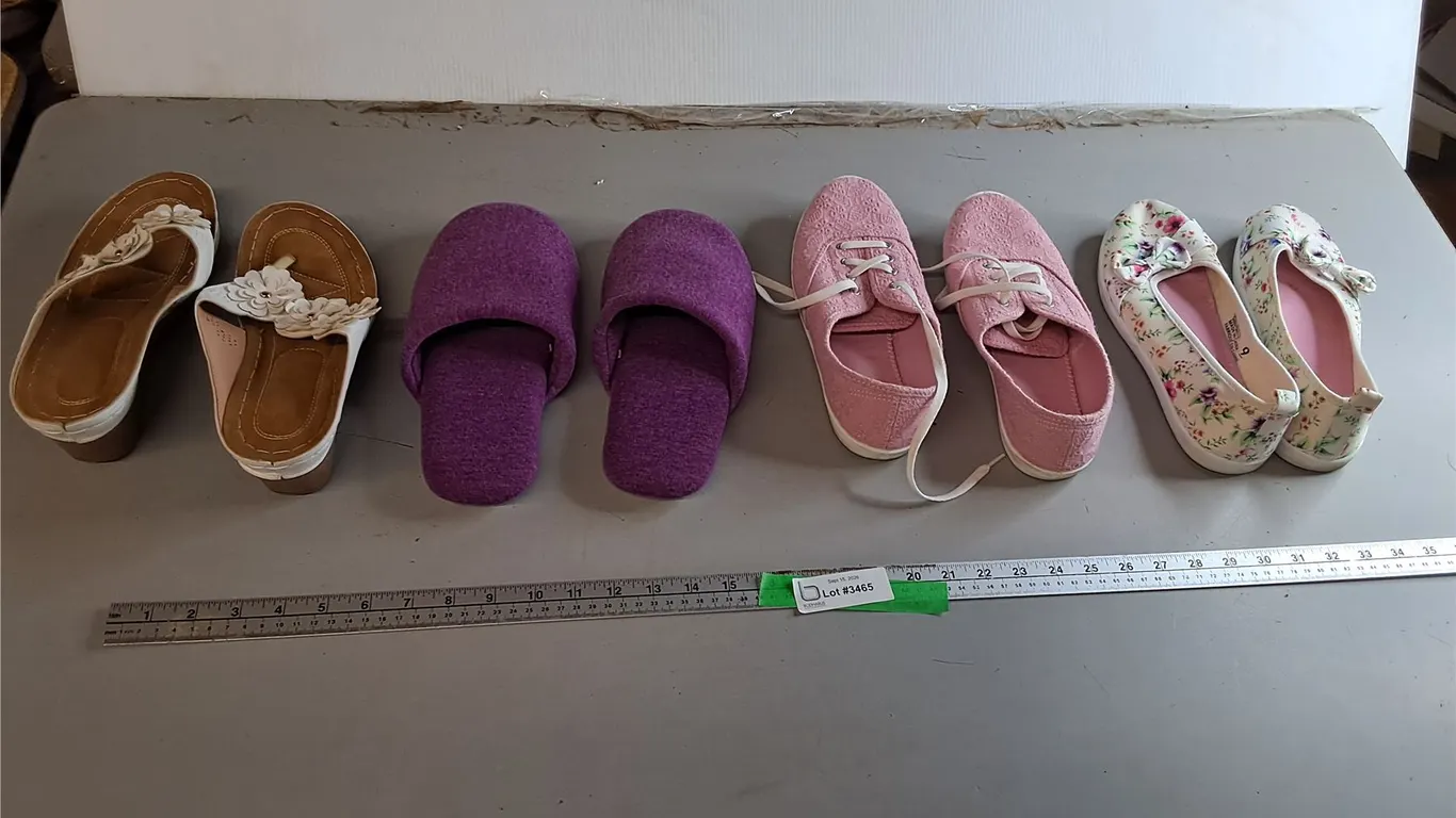 (4) Pairs of Women's Shoes- Size 9 & 42