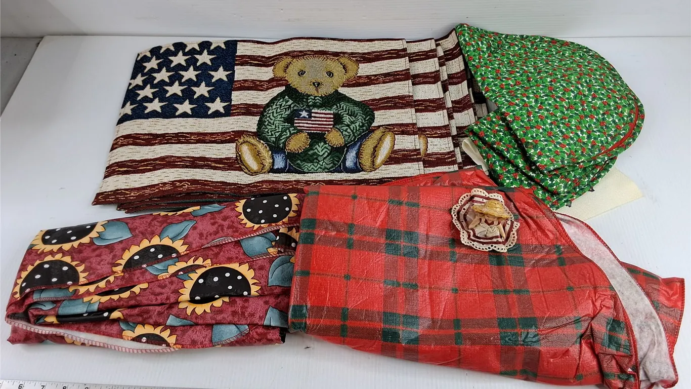 Assorted Placemats & Tablecloth