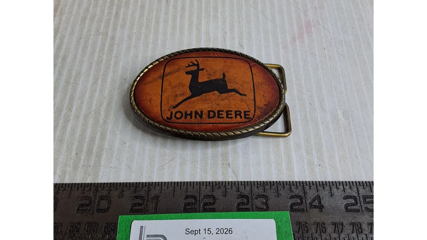 Vintage John Deere Belt Buckle