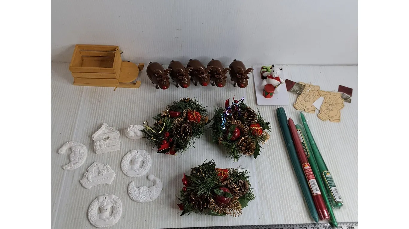Assorted Christmas Decor
