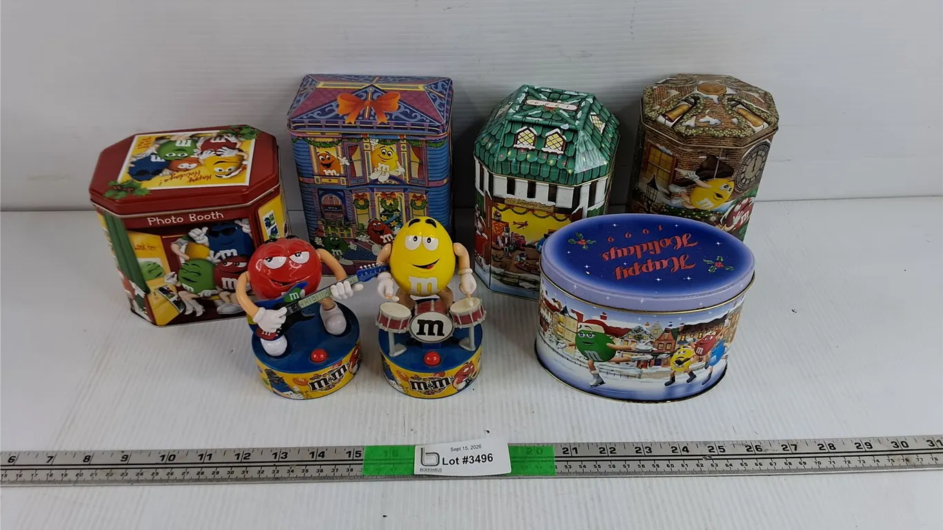 M&M Tins & Interactive Toys