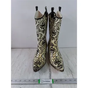 Western Rodeo Rubber Boots-Size 9