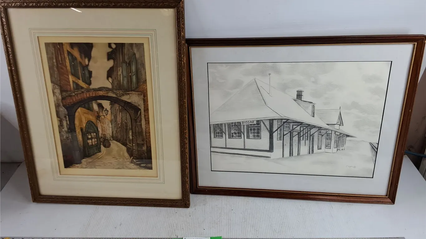 Framed Wall Art Prints 21" x 17"