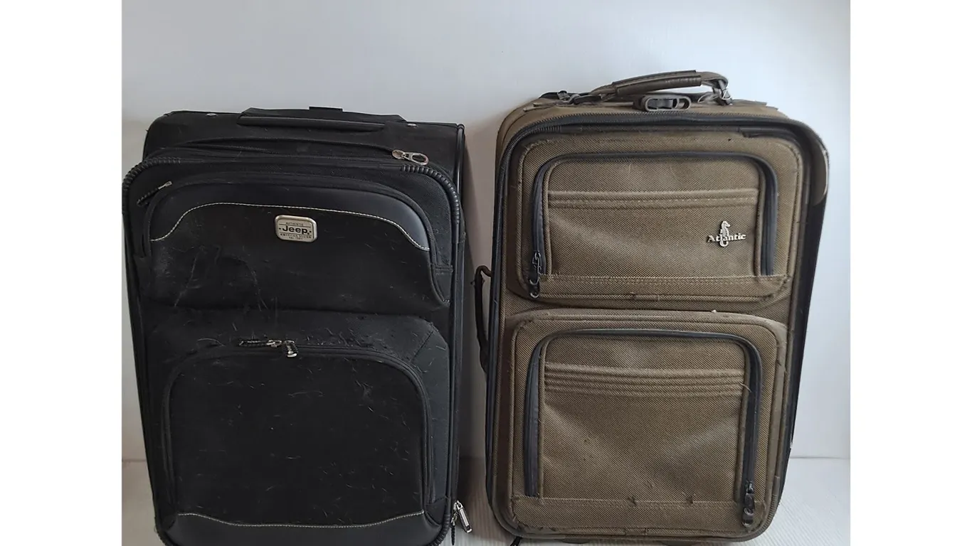 (2) Roller Suitcases (Jeep & Atlantic) - Largest = 15x9x22" - Pickup Preferred