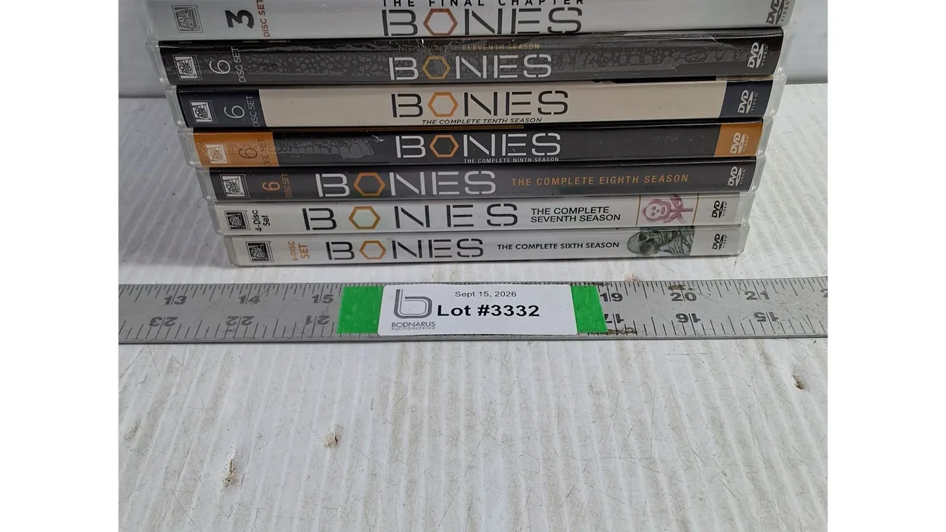 DVD lot of "Bones" Seasons 6 to Final Chapter