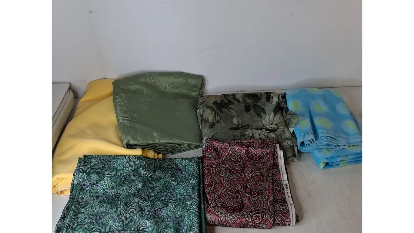 Variety Of Fabric Pieces