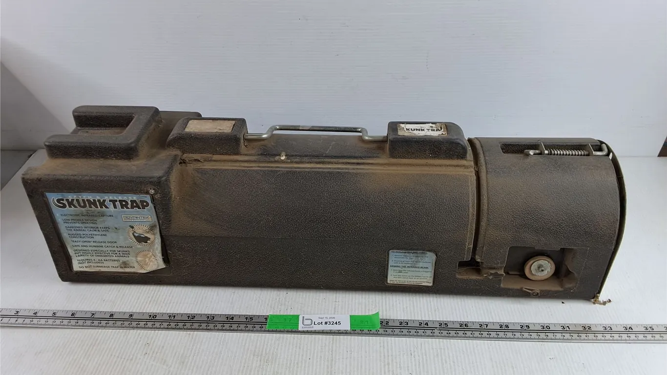 Catch & Release Skunk Trap - PICKUP ONLY