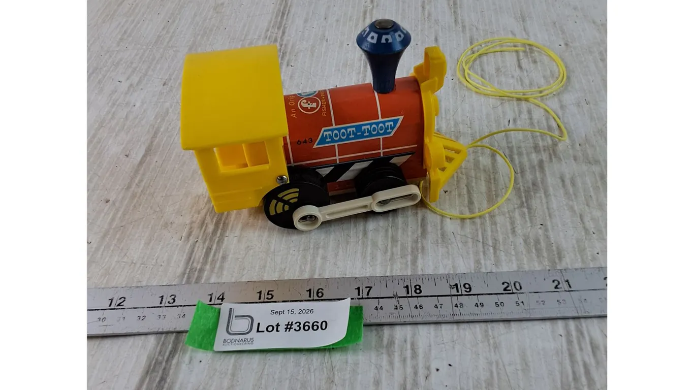 Fisher-Price Toot-Toot Steam Engine Train Kids Toy