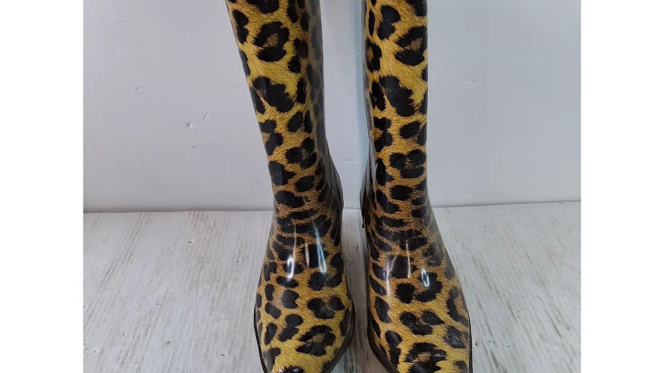 Western Rodeo Rubber Boots-Size 9