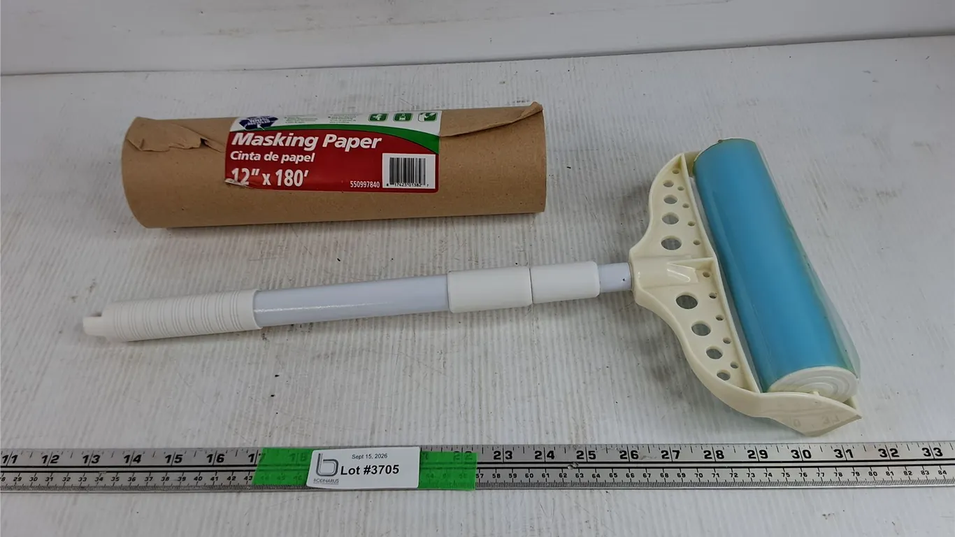 Masking Paper & Lint Roller