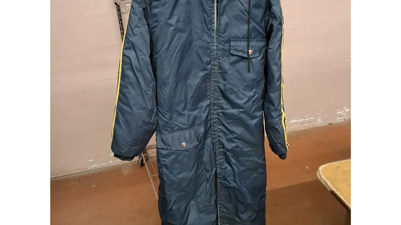 Vintage One Piece Snowmobile Suit-Size Small,possible Medium