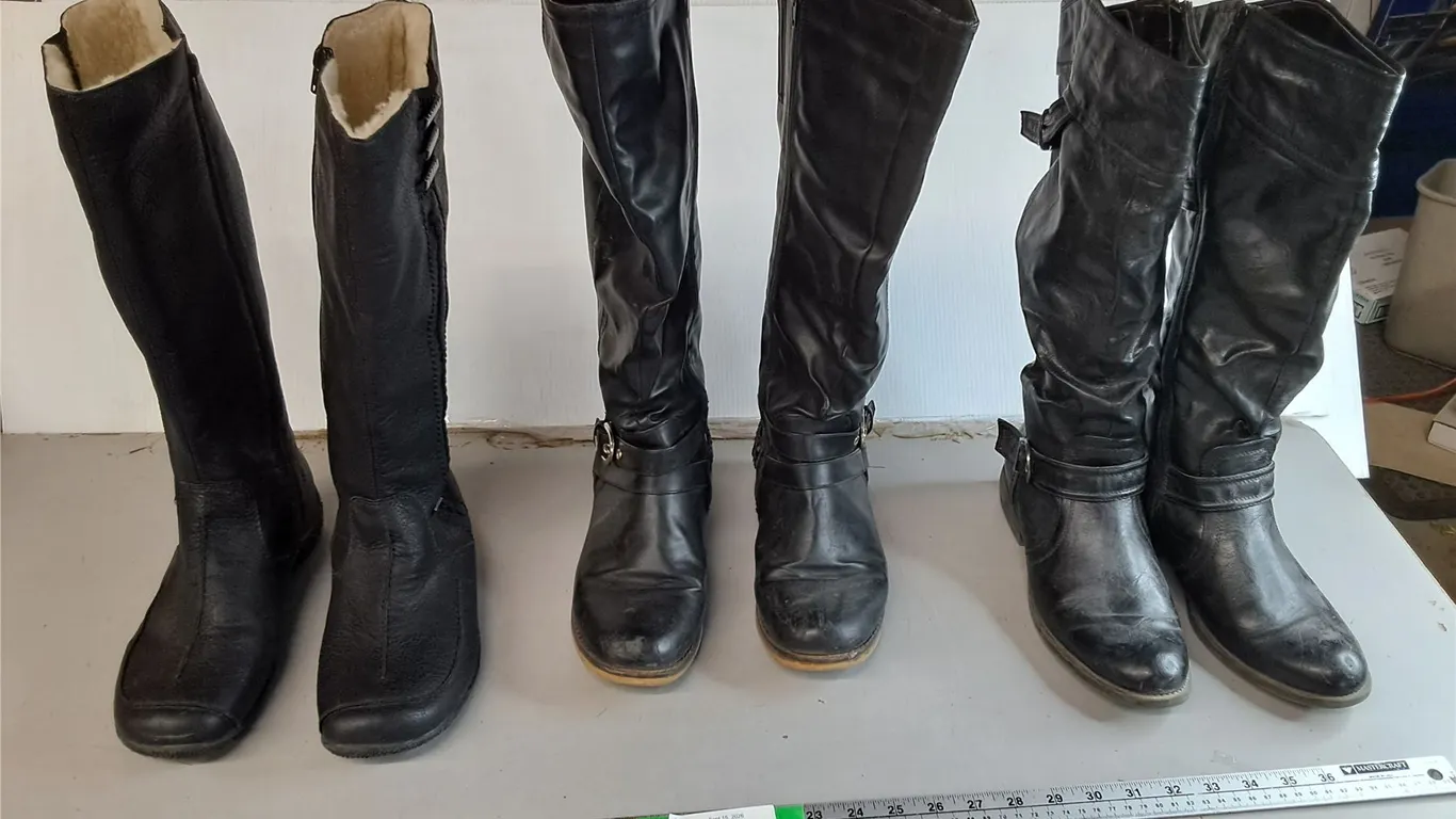 (3) Pairs of Women's Dress Boots- 9, 10 & 42