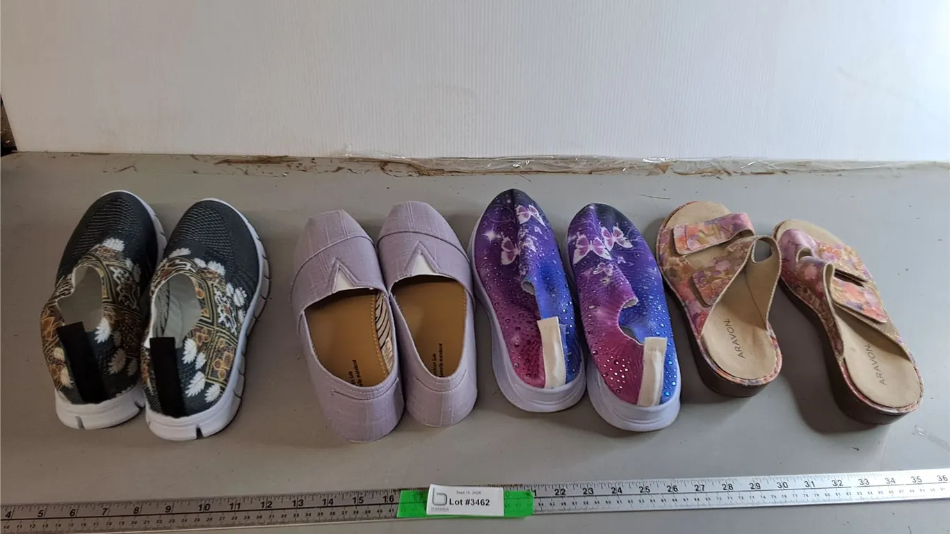 (4) Pairs of Women's Shoes- Size 9, 10 & 41, 42