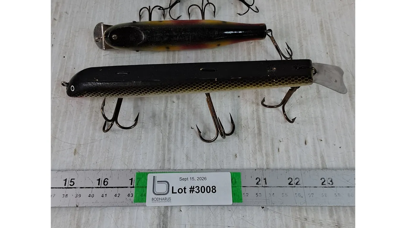 (3) Vintage Fishing Hooks