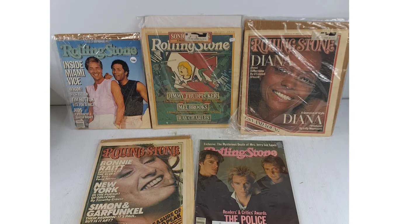Vintage Rolling Stones Magazines