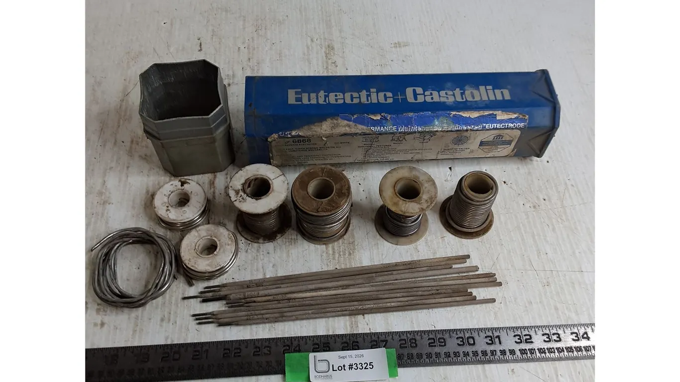 Various Rolls of Solder & Solder Rods