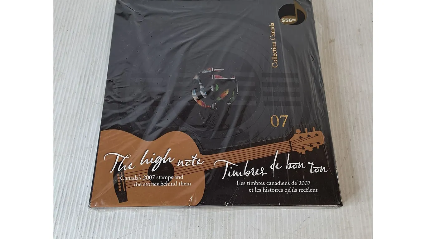 The High Note- Canada's 2007 Stamps & Stories Behind Them ( new in package)