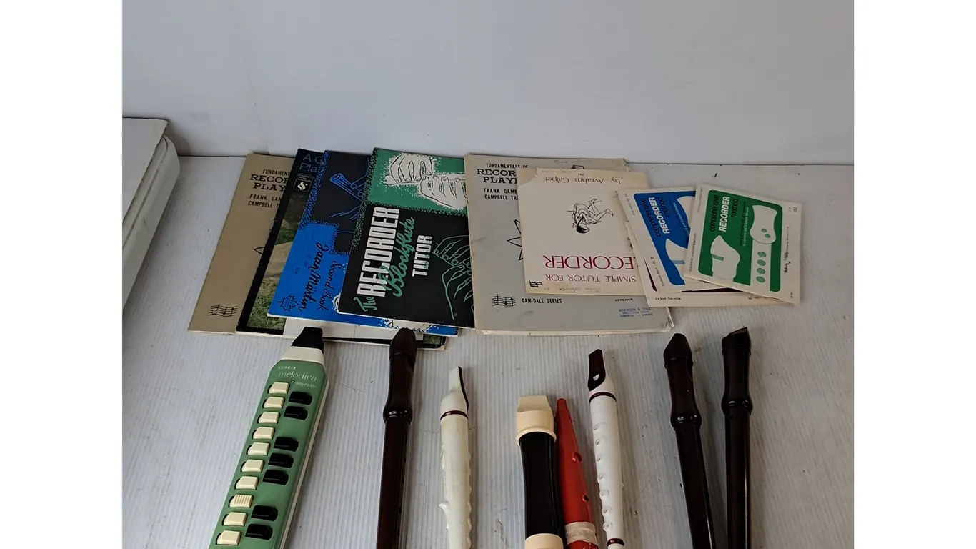 Assorted Record Books & Recorders, Melidoca