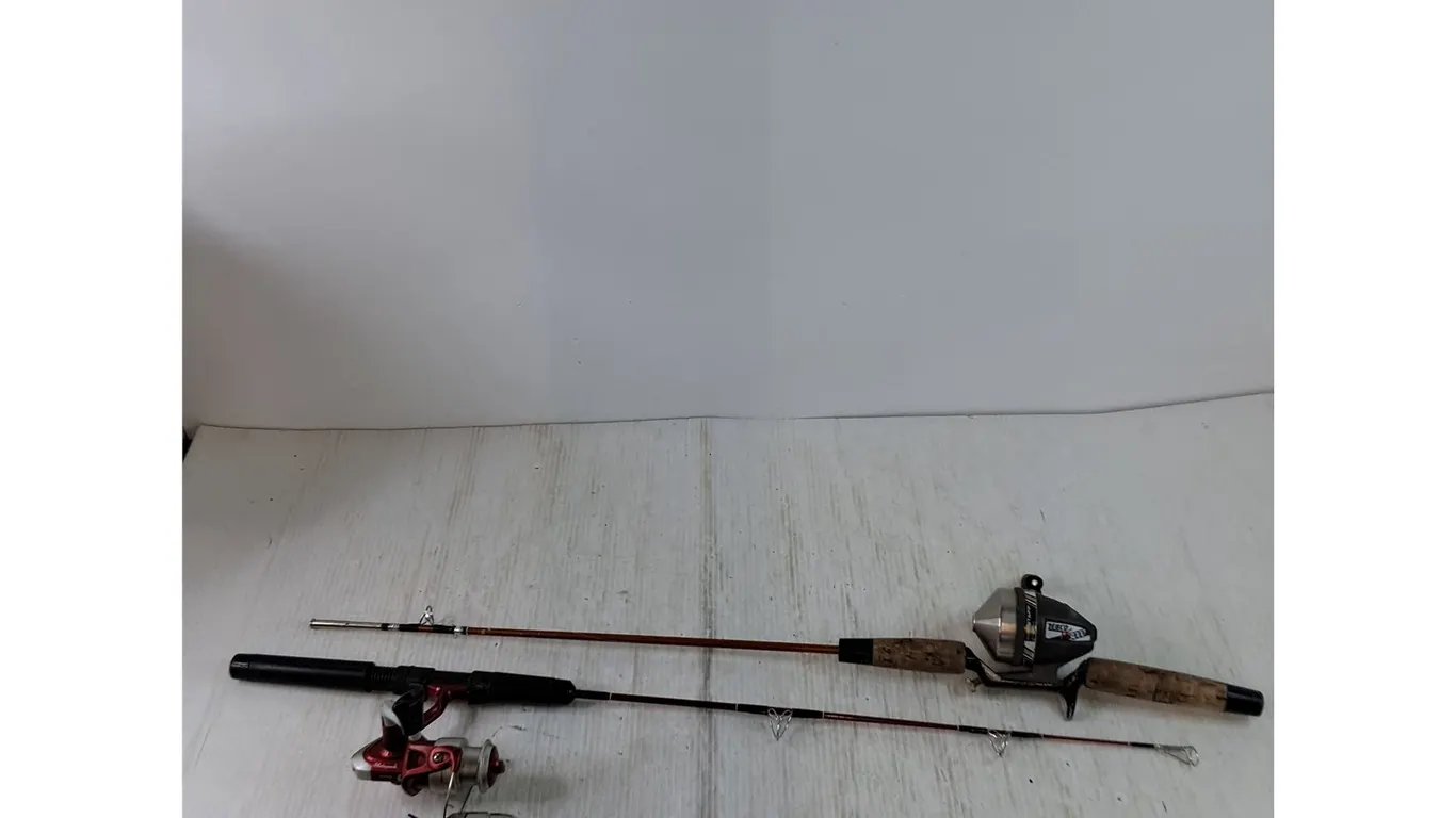 (3) Fishing Rods, (1) 27", (2) 32", Shakespeare Ugly Stik, Northern Air, Zebco PS3000