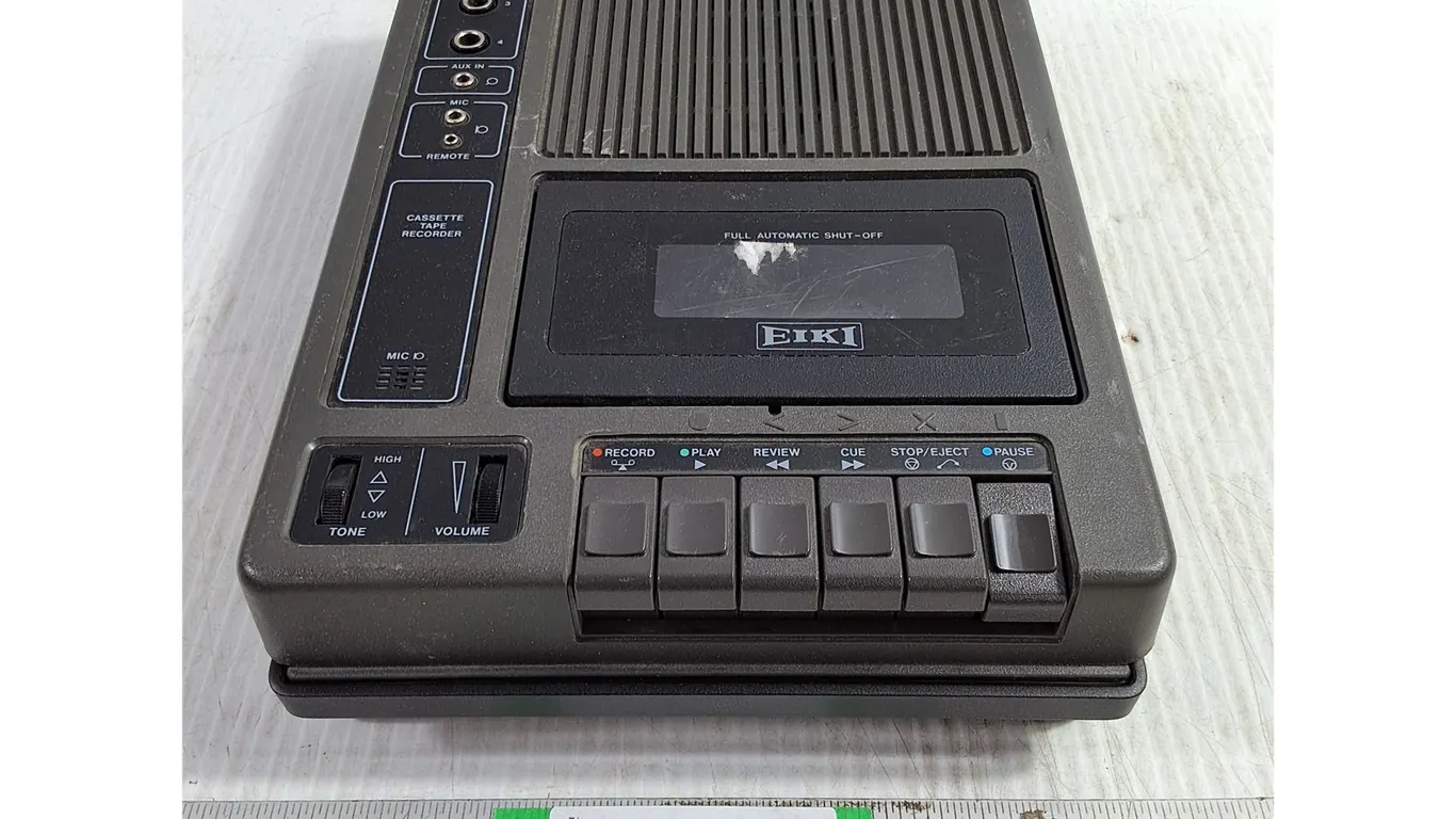 Vintage Eiki Commercial Cassette Tape Player-working