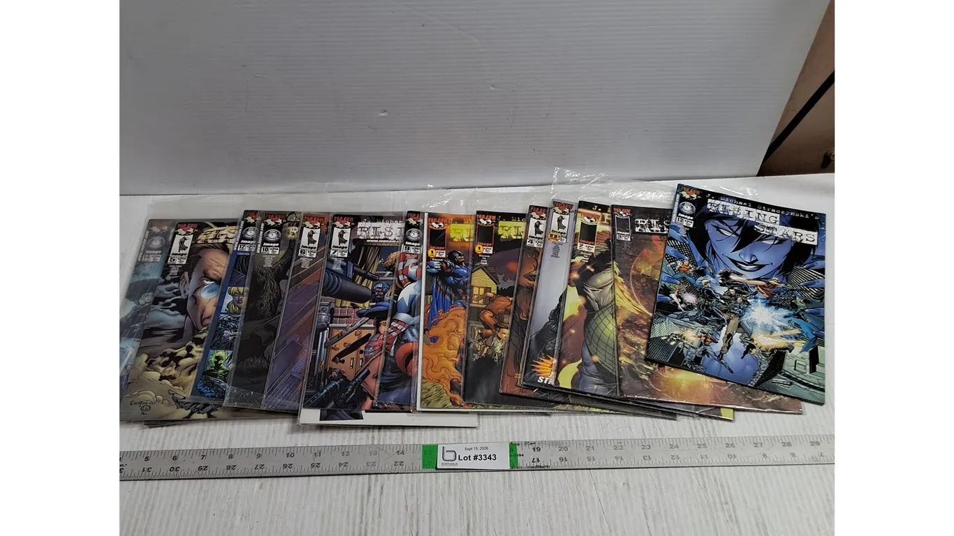 (16) Rising Stars Comic Books