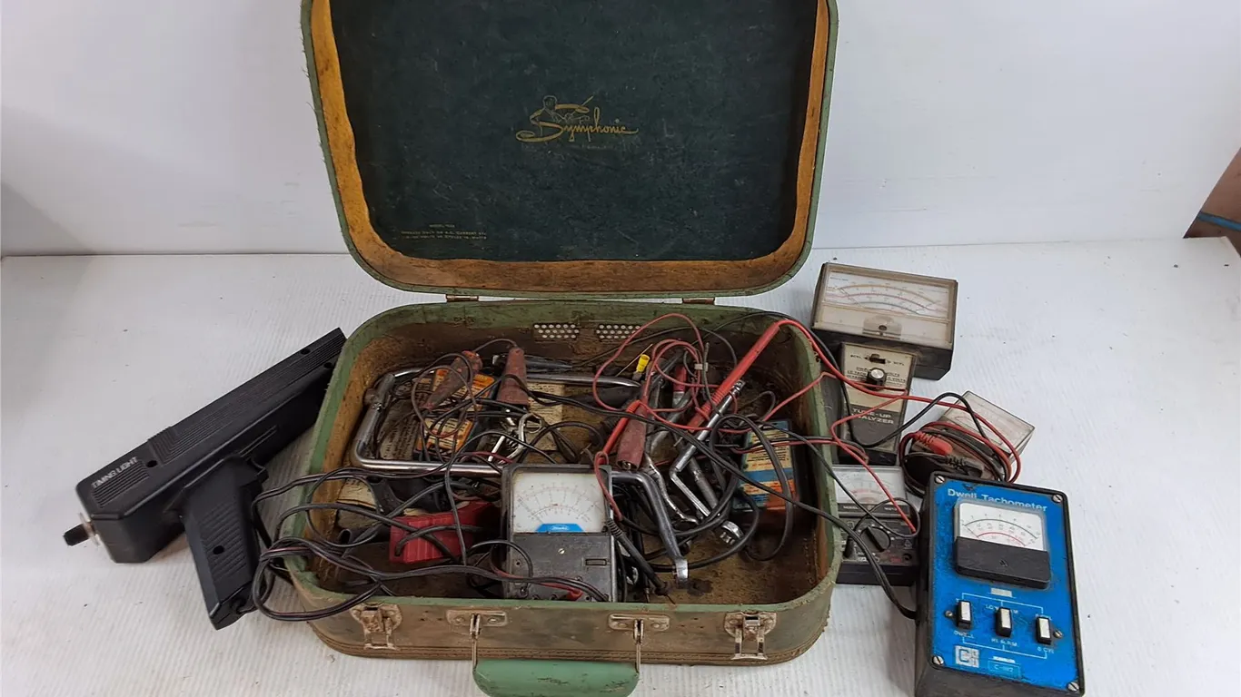 Timing Light, Multimeters, Symphonic Brief Case, Misc