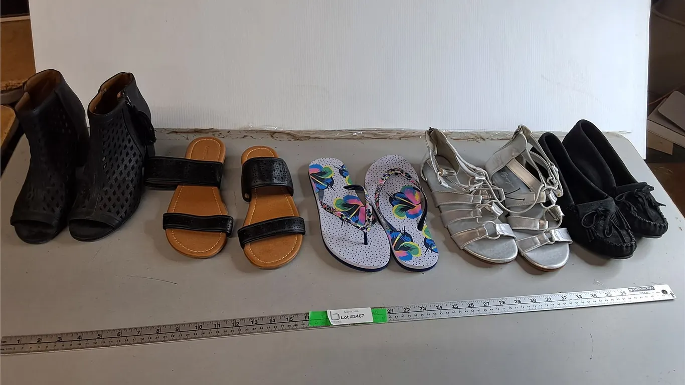 (5) Pairs of Women's Shoes- Size 10 & 11