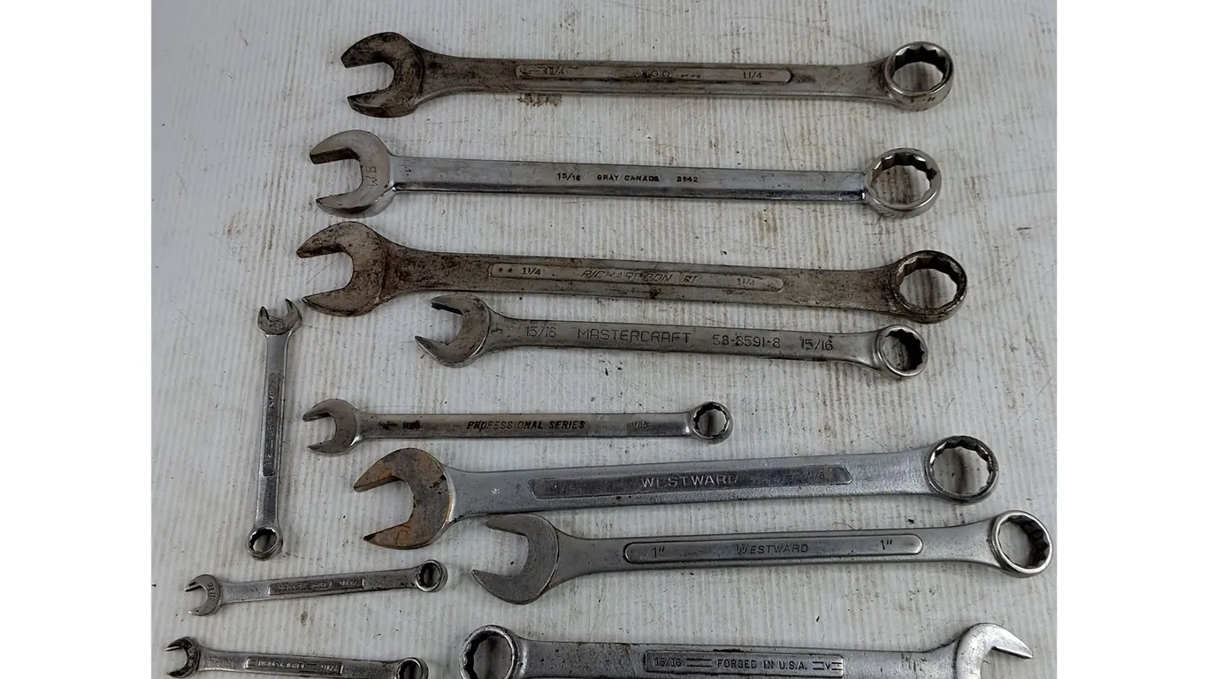Assorted SAE Combo Wrenches