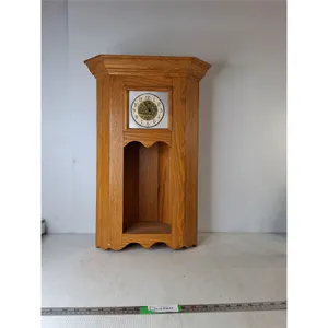 Wall-Mounting Corner Clock 17"x9"x26" ( as is, cannot ship)