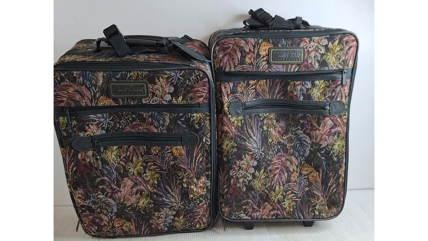 (2) Carroll Reed Roller Suitcases - 14x9x20" - Pickup Preferred