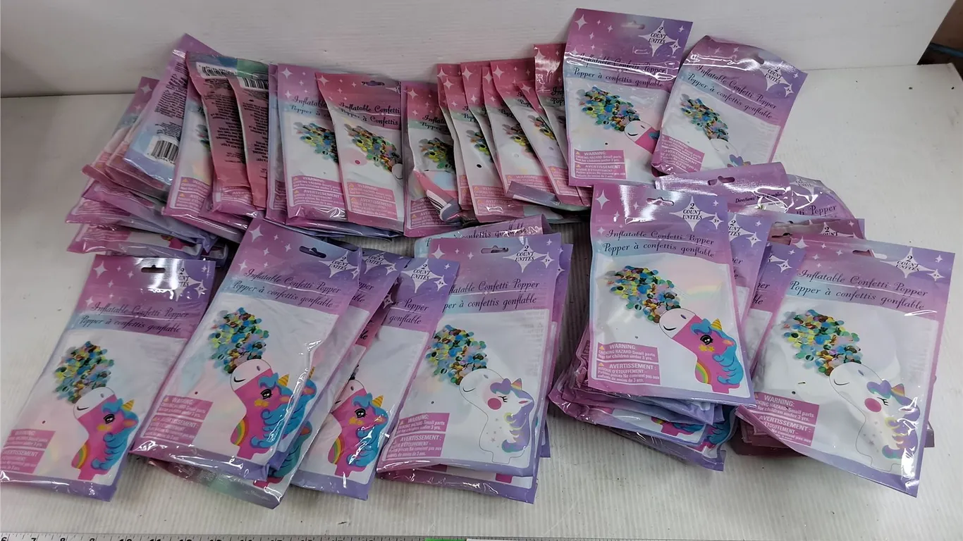 Inflatable Confetti Poppers