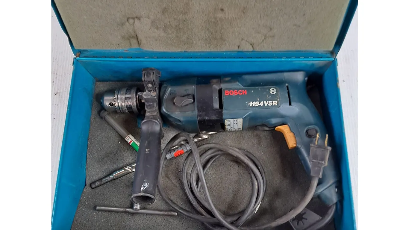 Bosch Corded Drill - Powers On, As Is