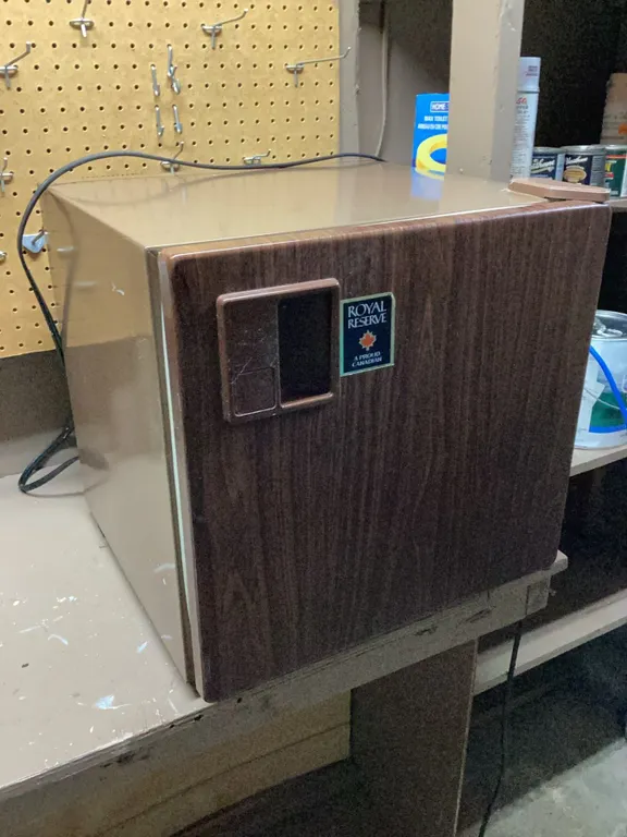 Royal Reserve Labatt Mini Fridge With Freezer Compartment