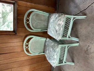 wicker chairs