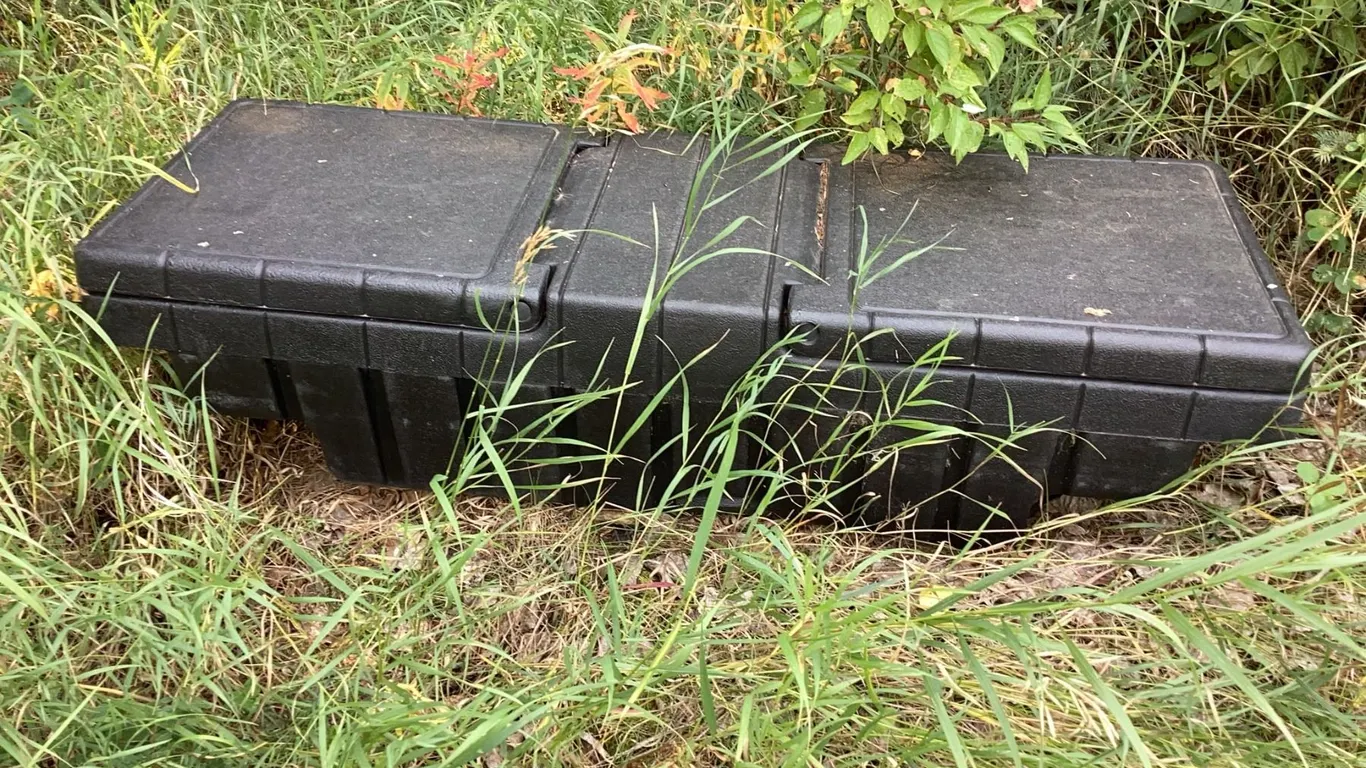 Large Black Plastic Equipment Case
